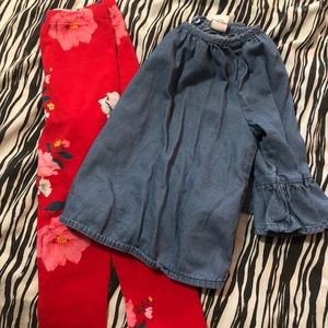 Old navy top & leggings